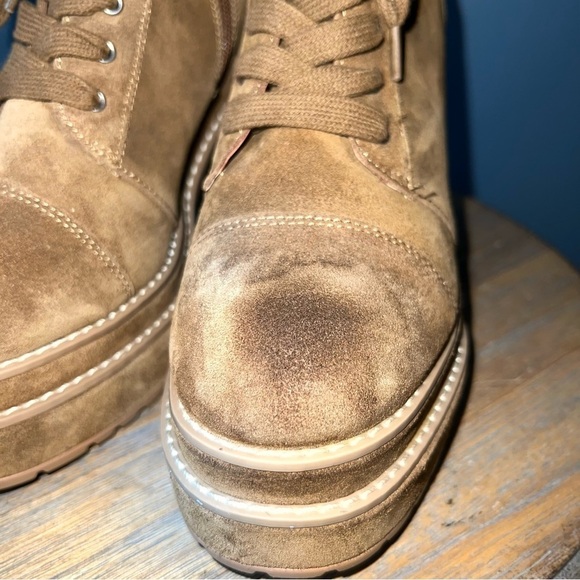 Steve Madden Ember Suede Heeled Boots - Picture 6 of 9